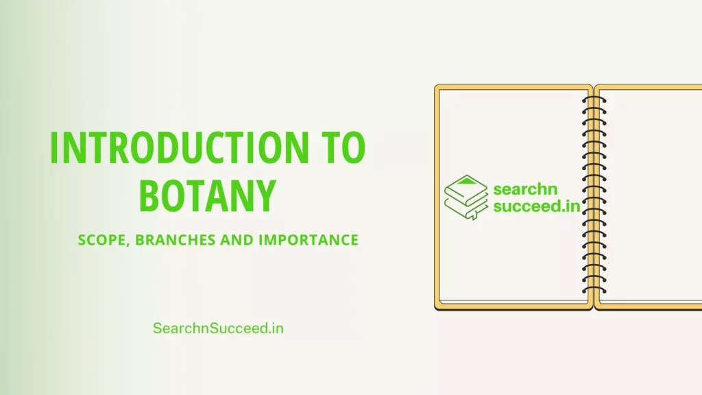 Introduction to Botany-Scope, Branches and Importance