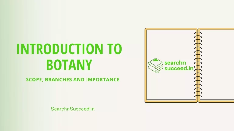Introduction to Botany  – Scope, Branches and Importance